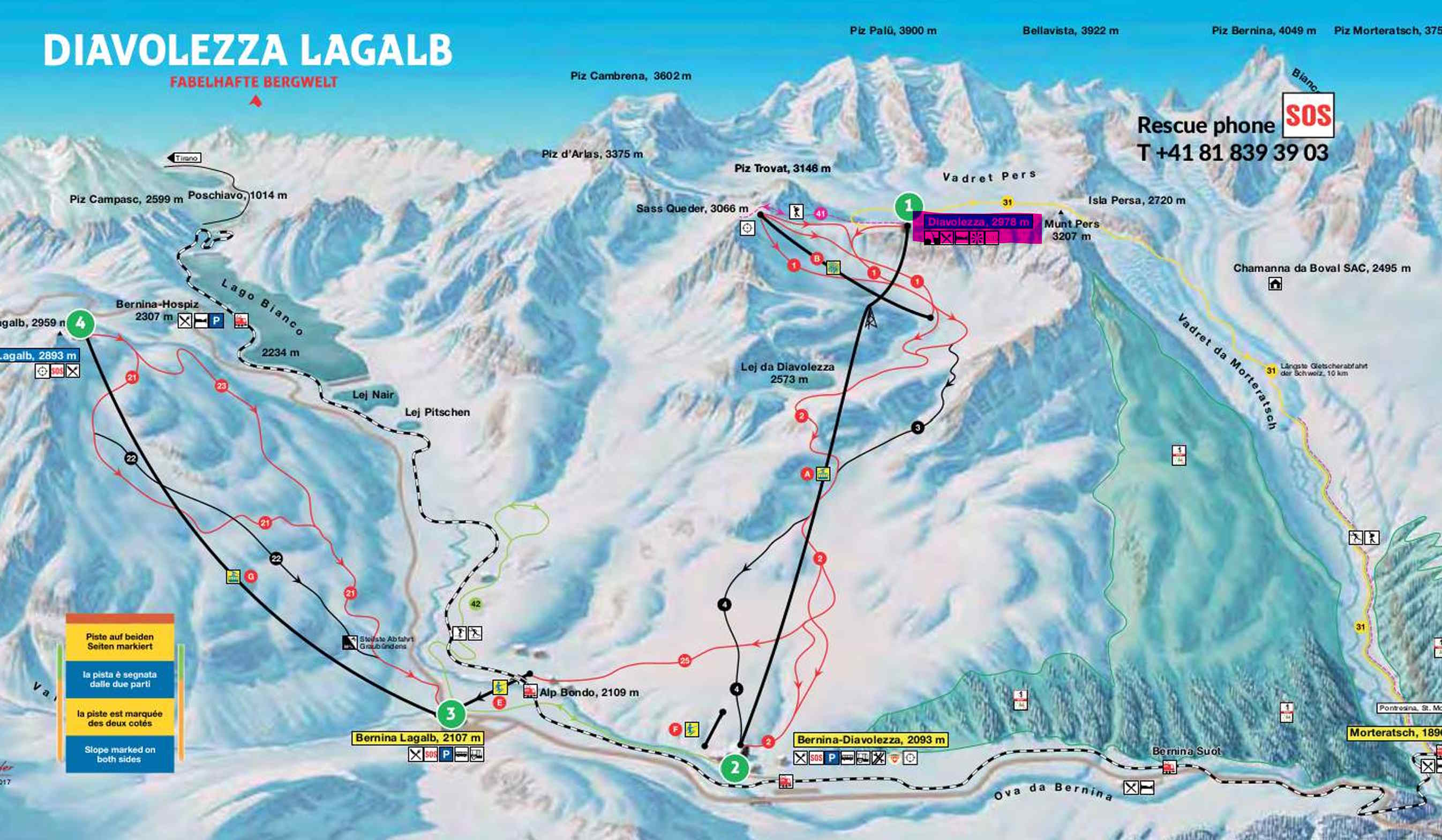 Piste Map
