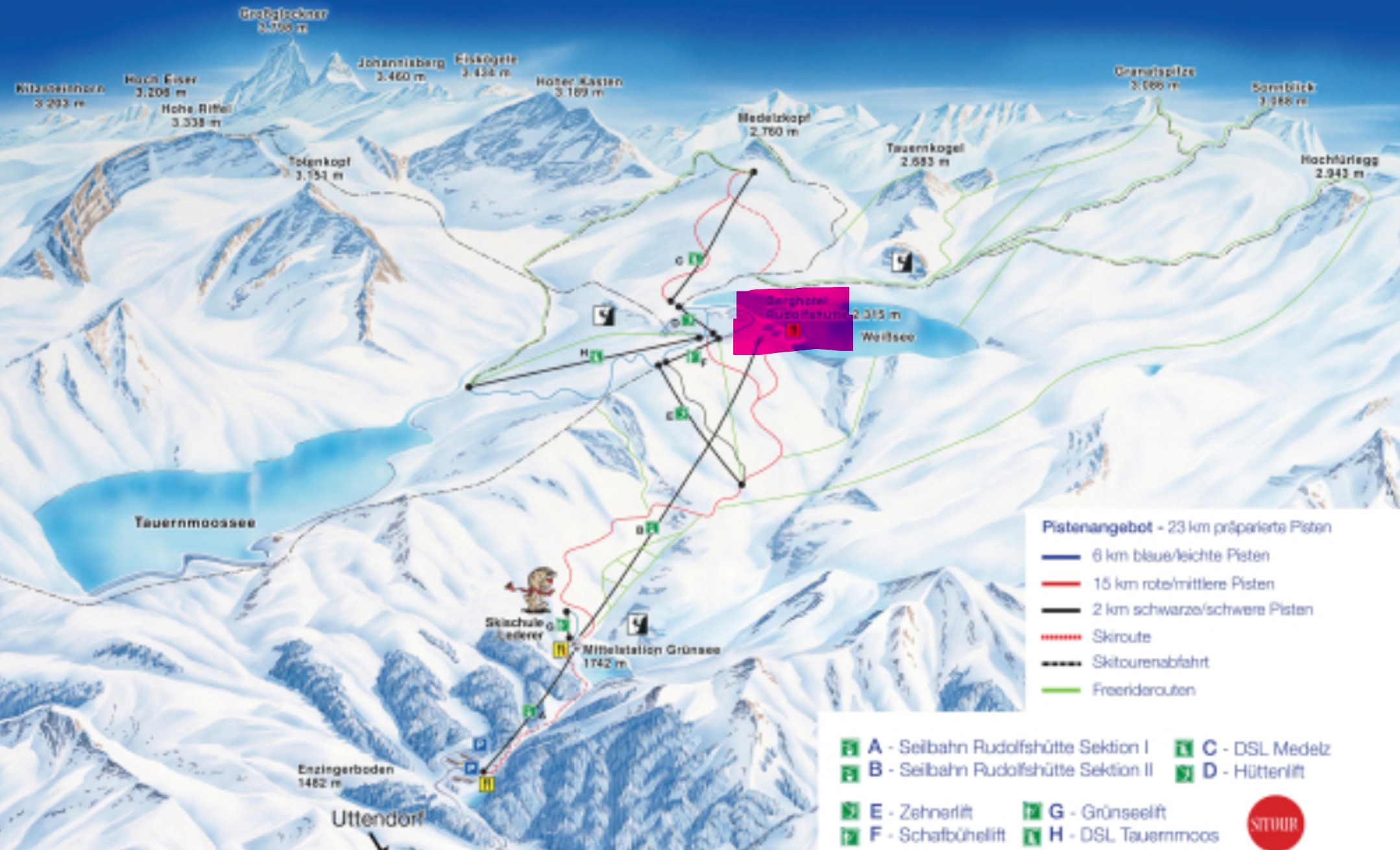 Piste Map