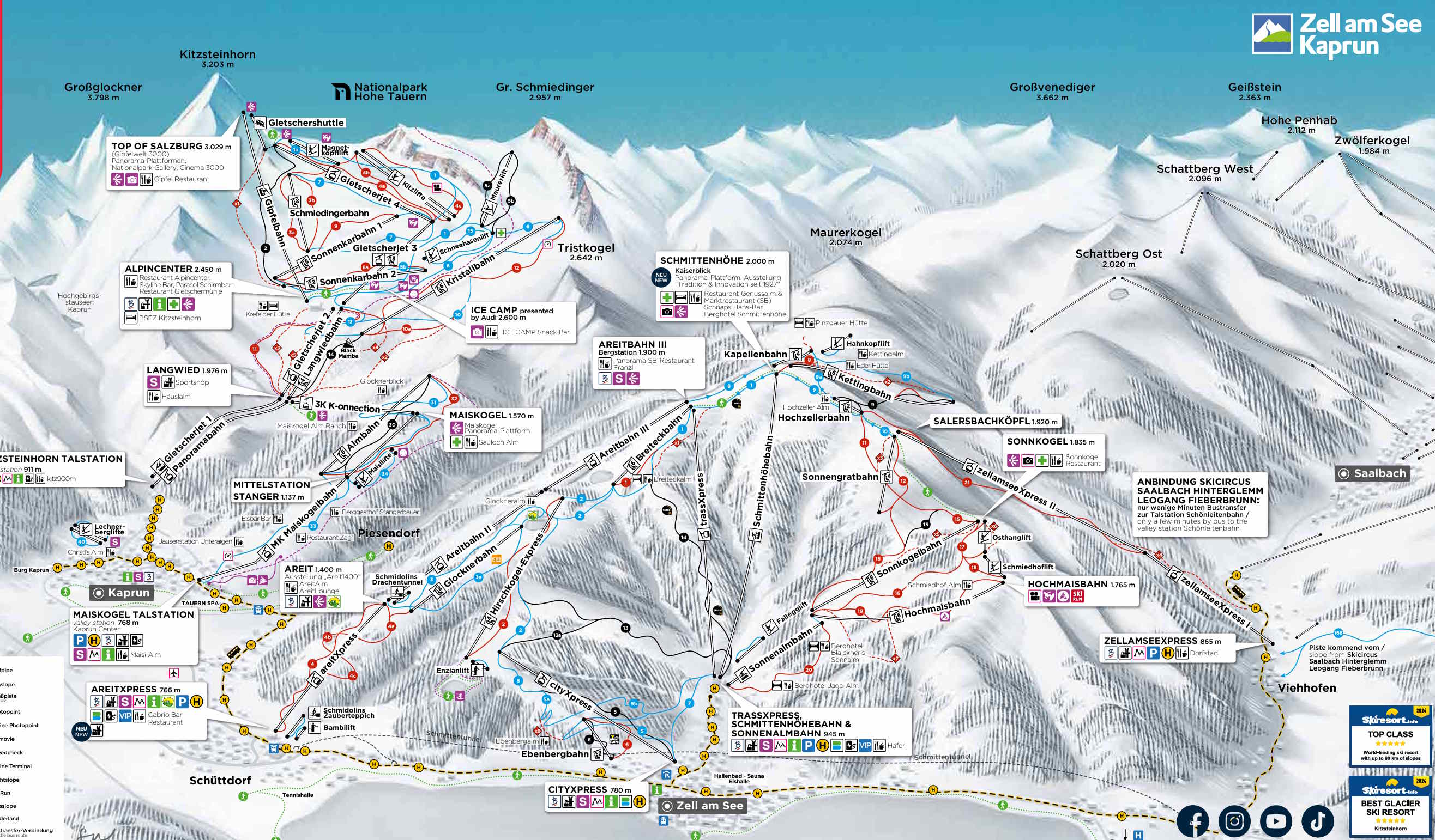 Piste Map