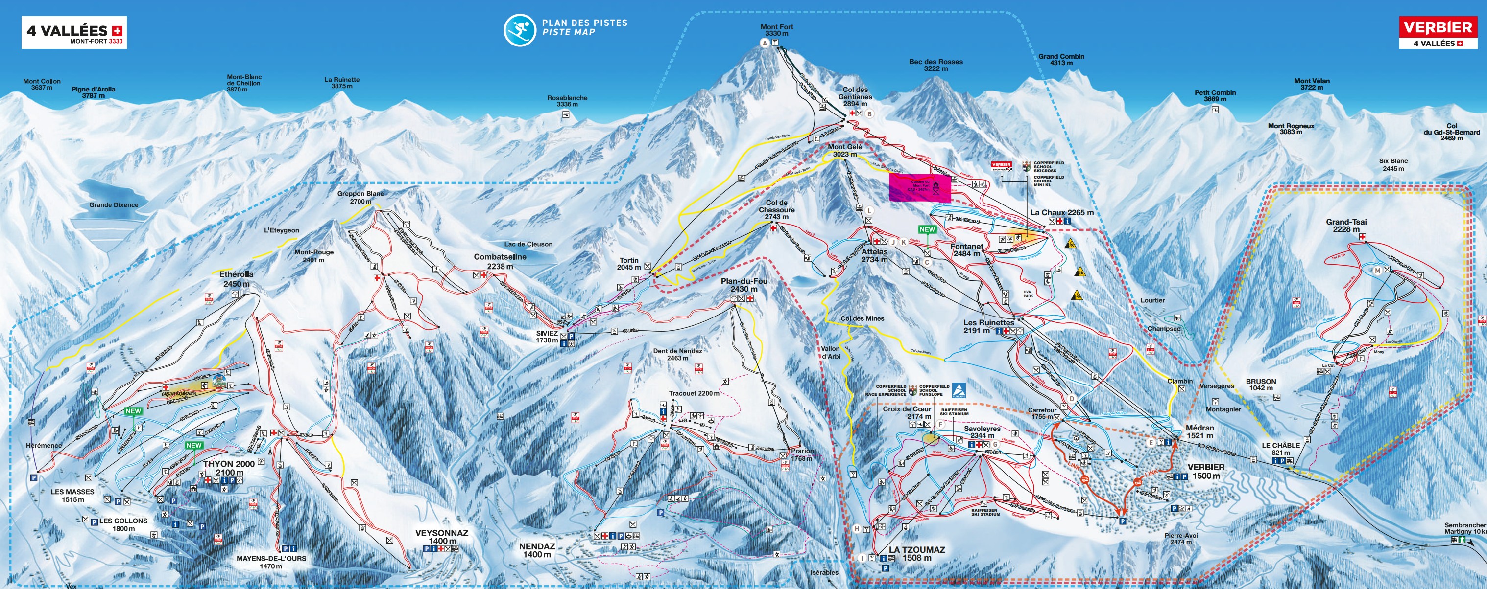 Piste Map