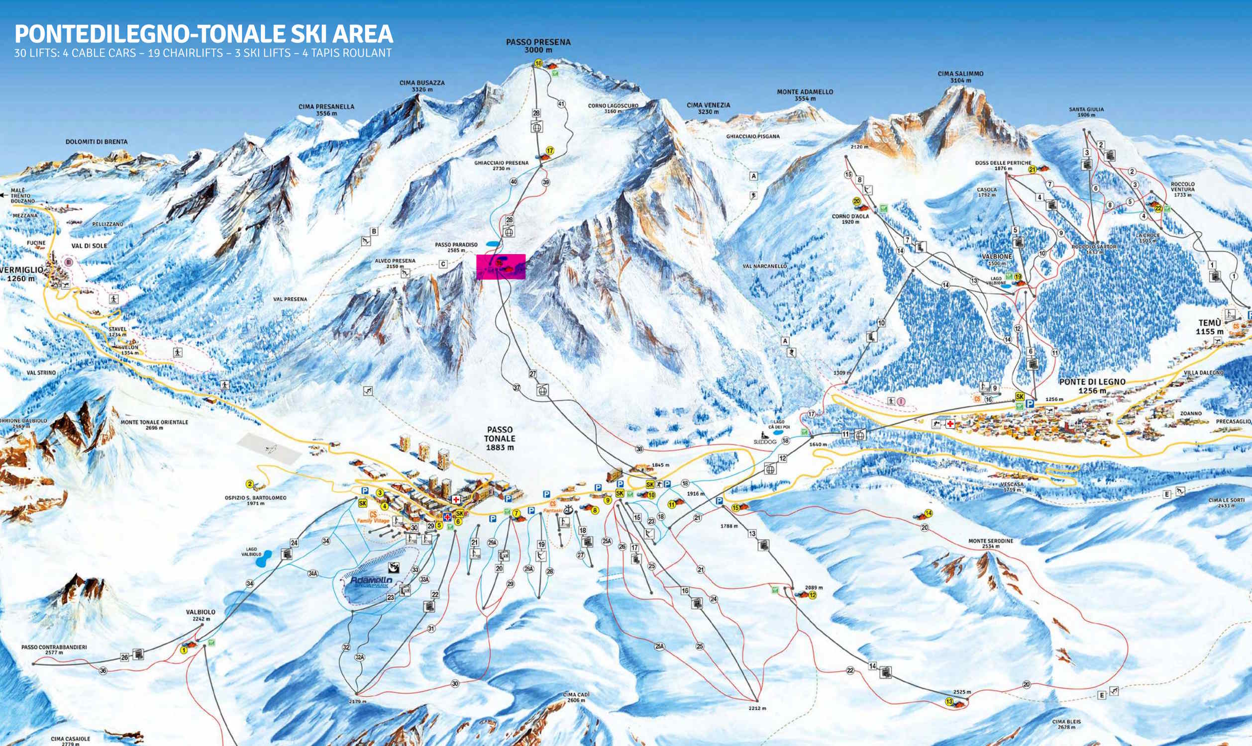 Piste Map