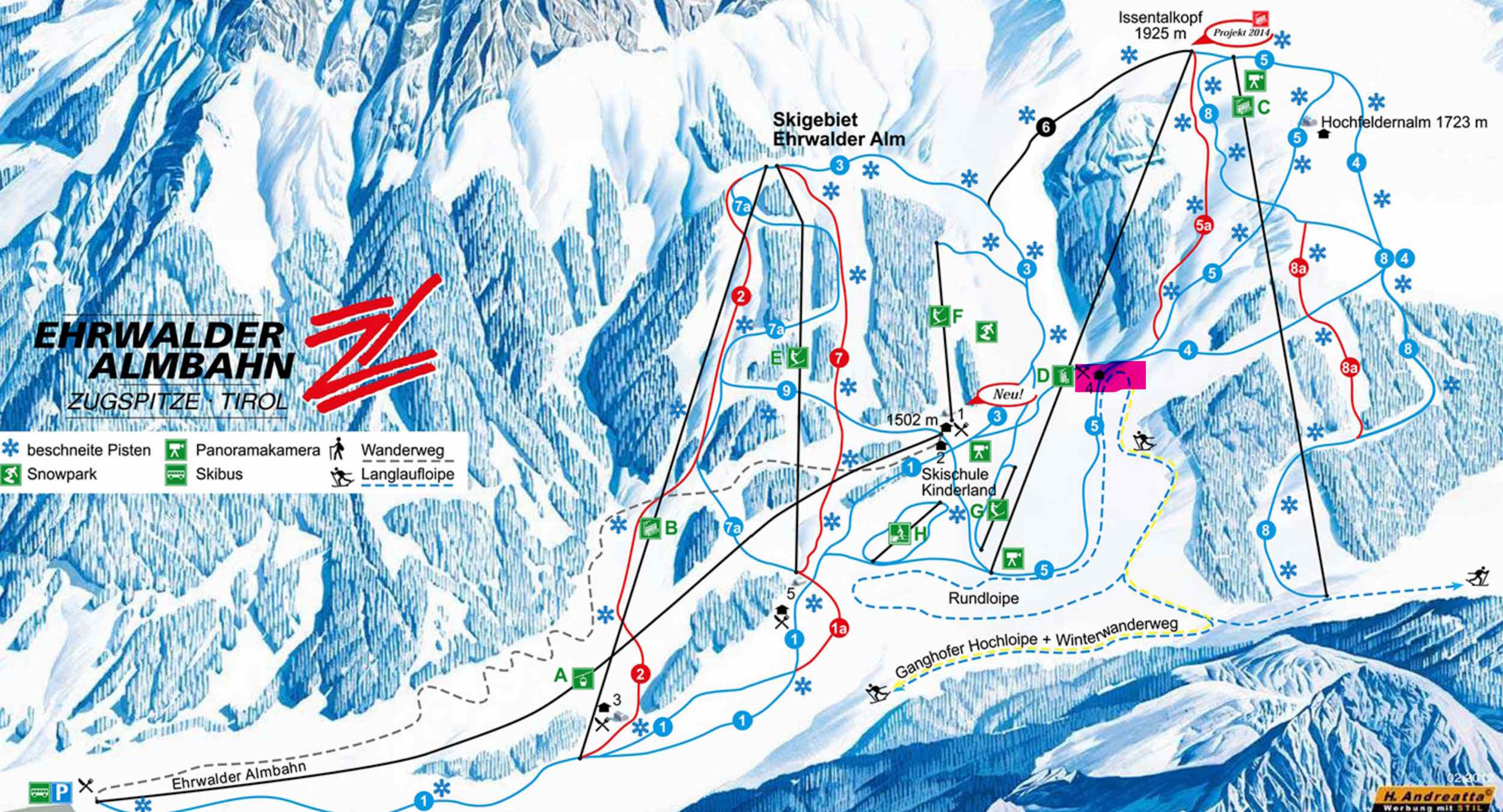 Piste Map