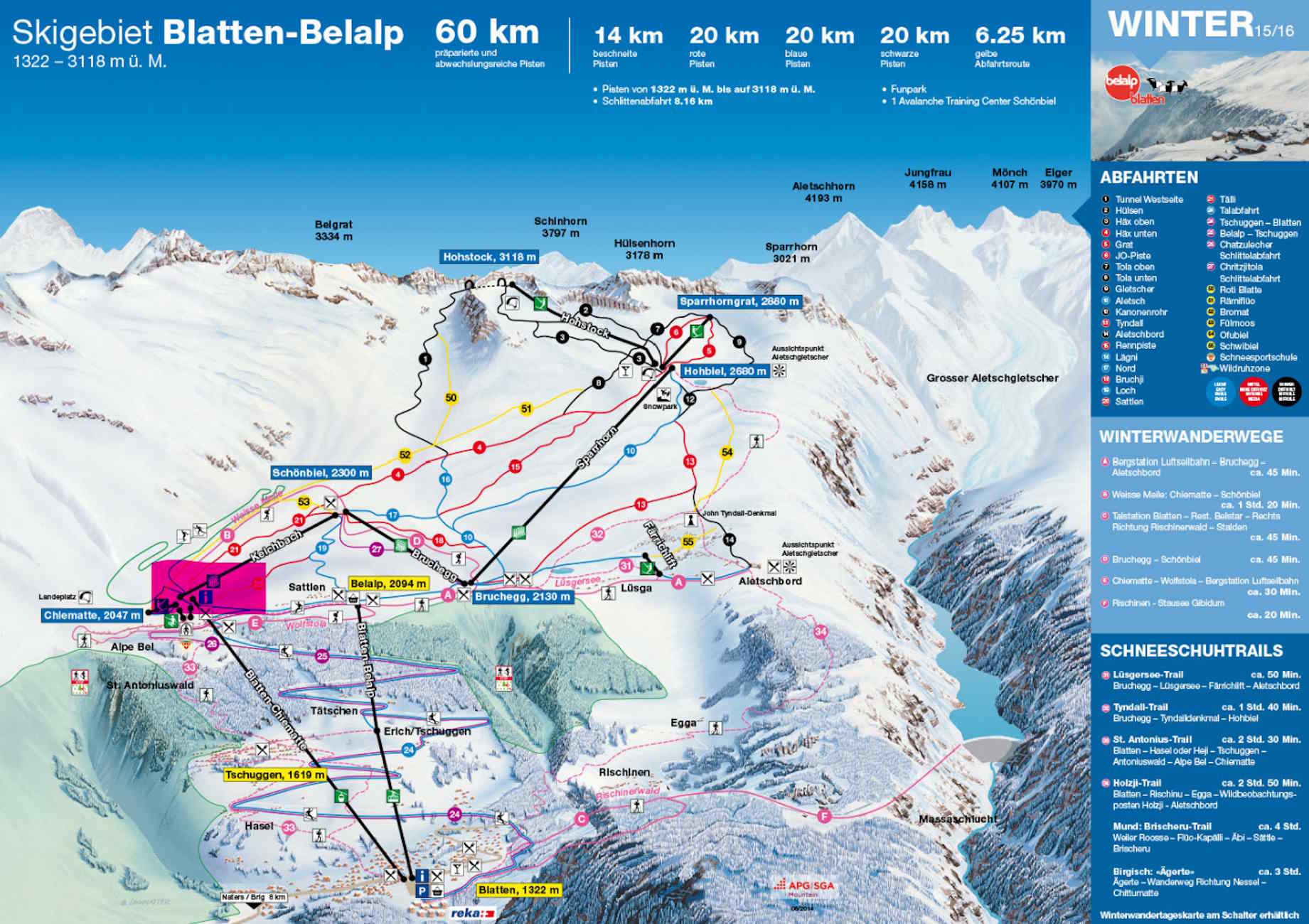 Piste Map