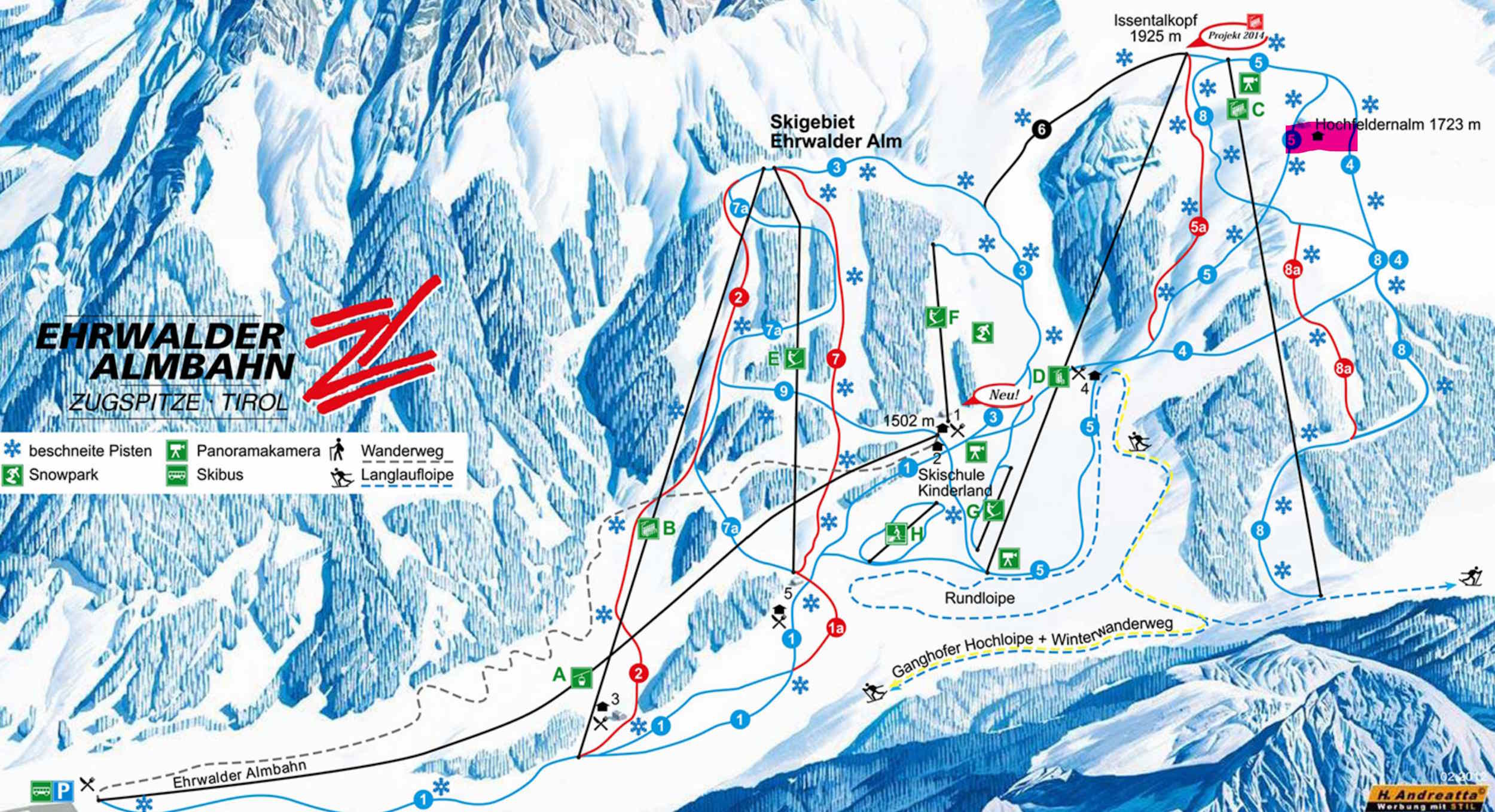 Piste Map