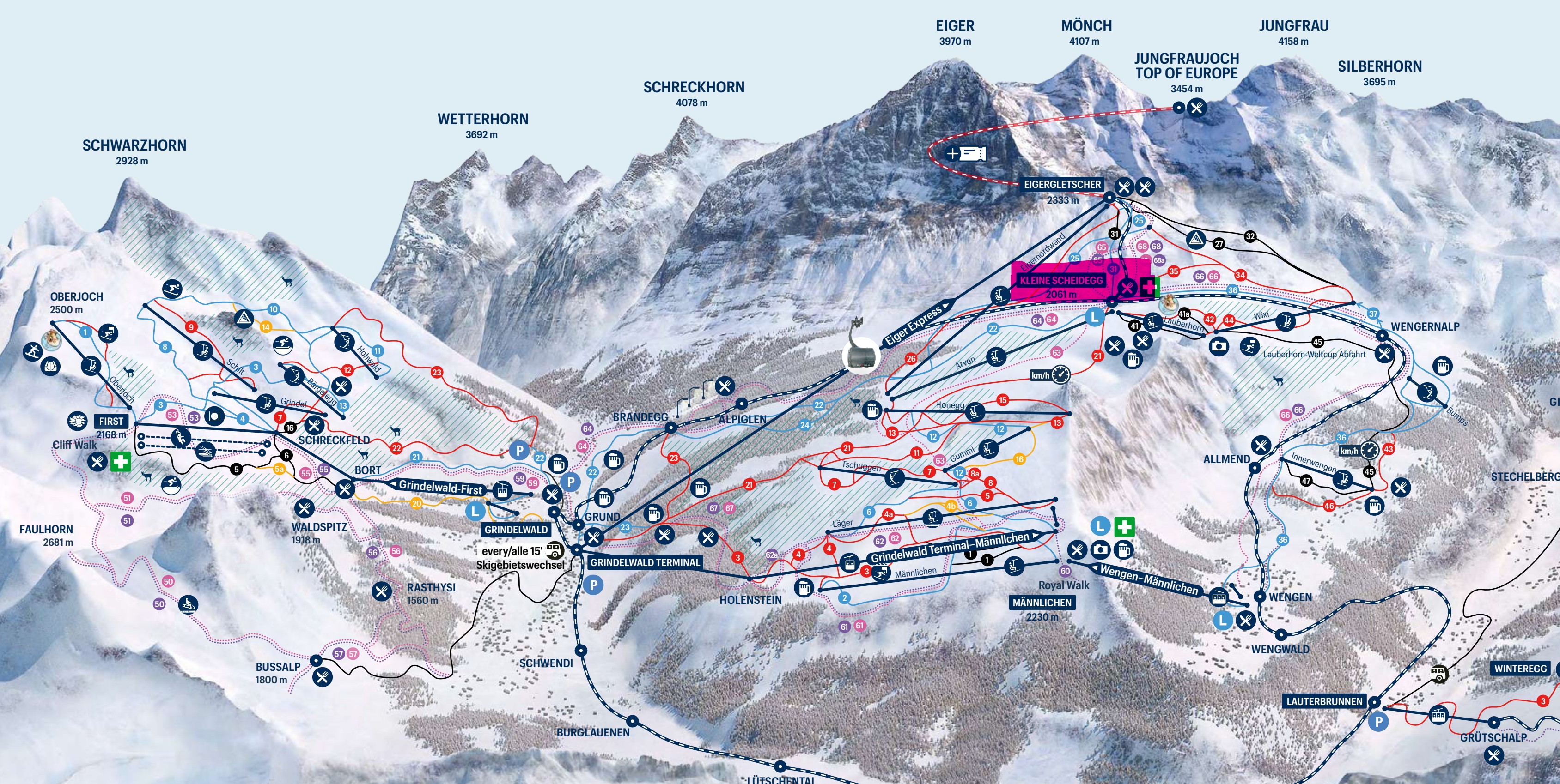 Piste Map