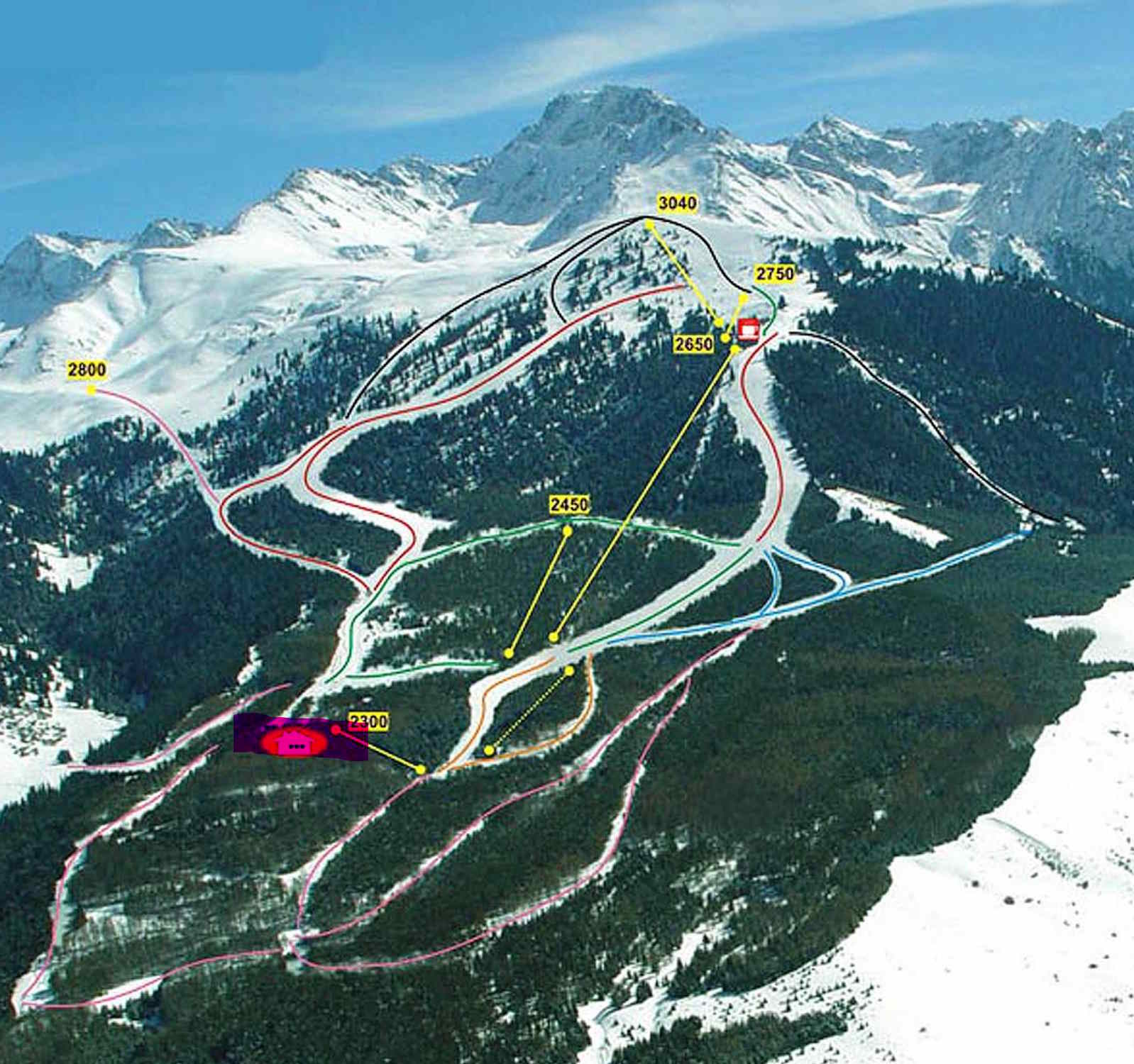 Piste Map