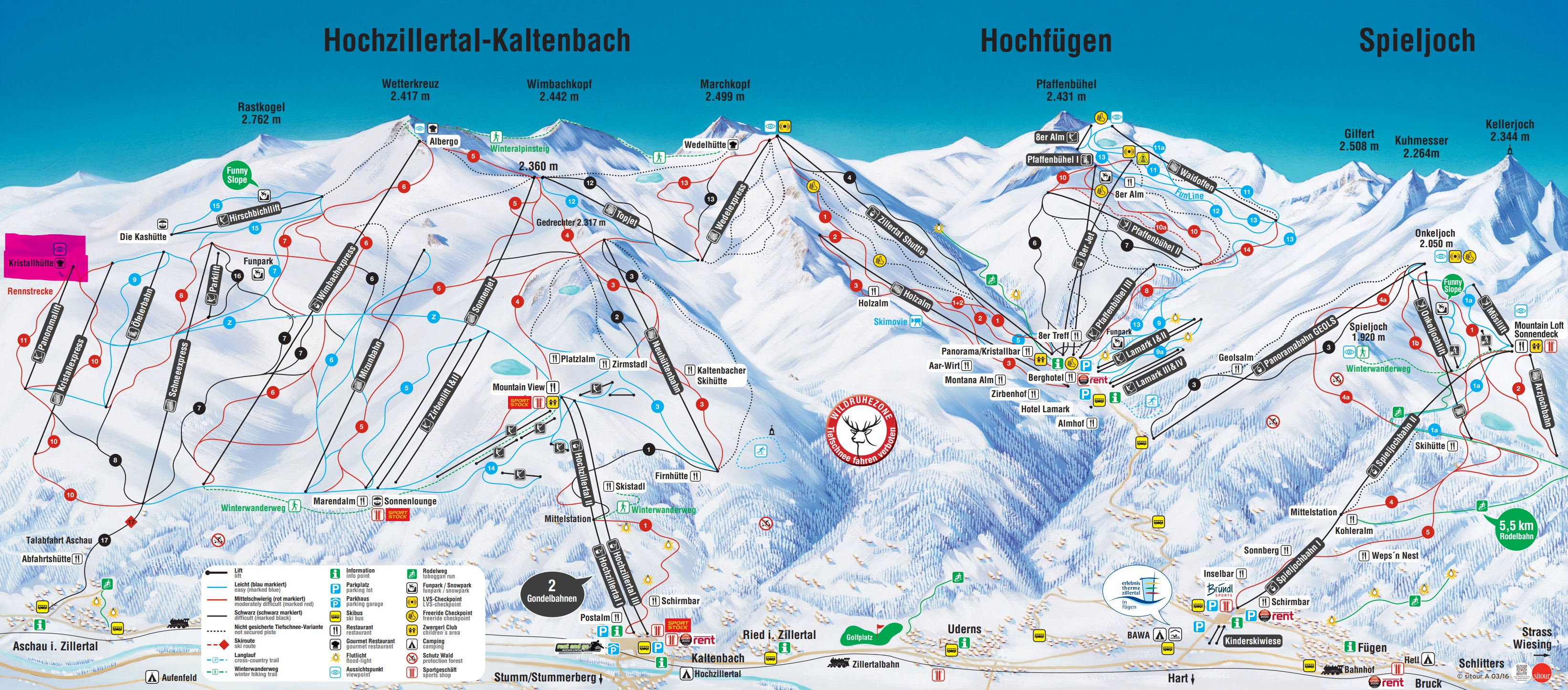 Piste Map