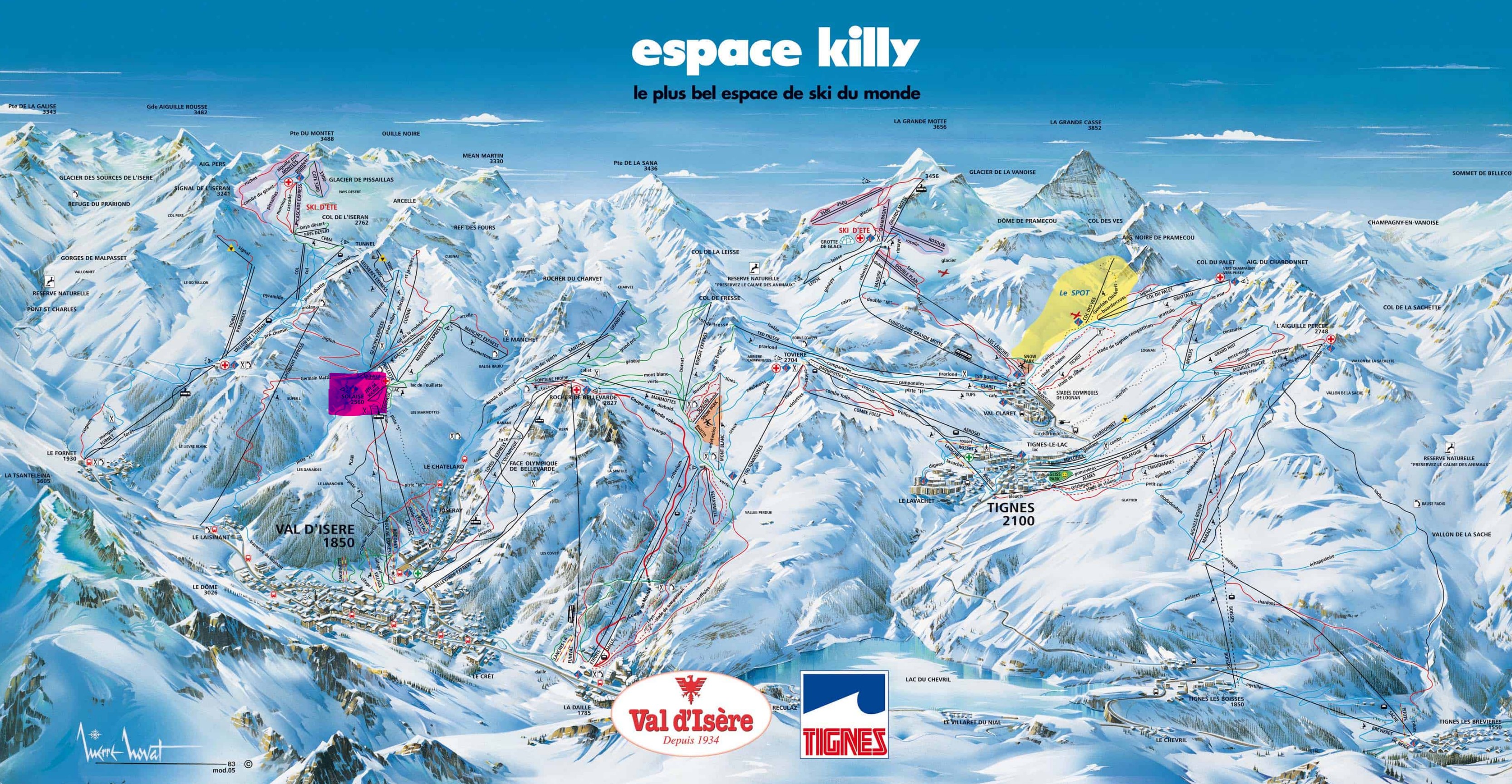 Piste Map