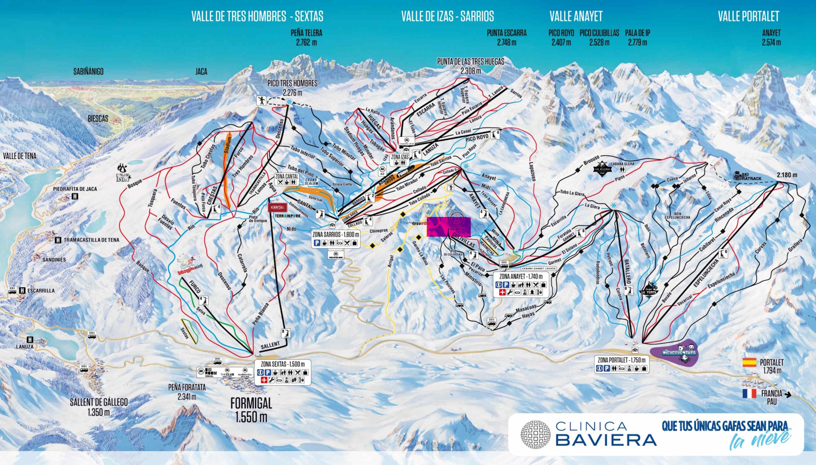 Piste Map