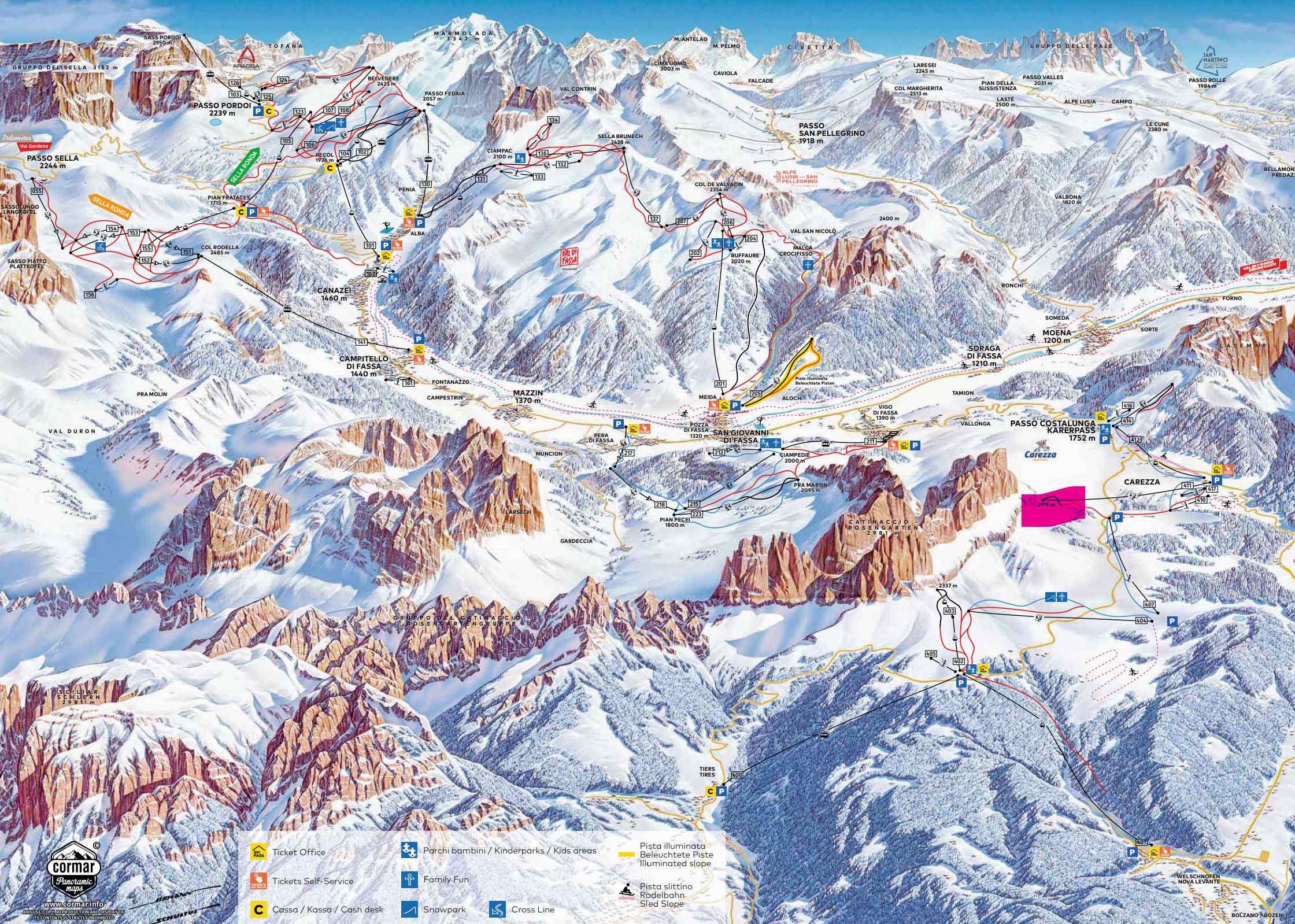 Piste Map