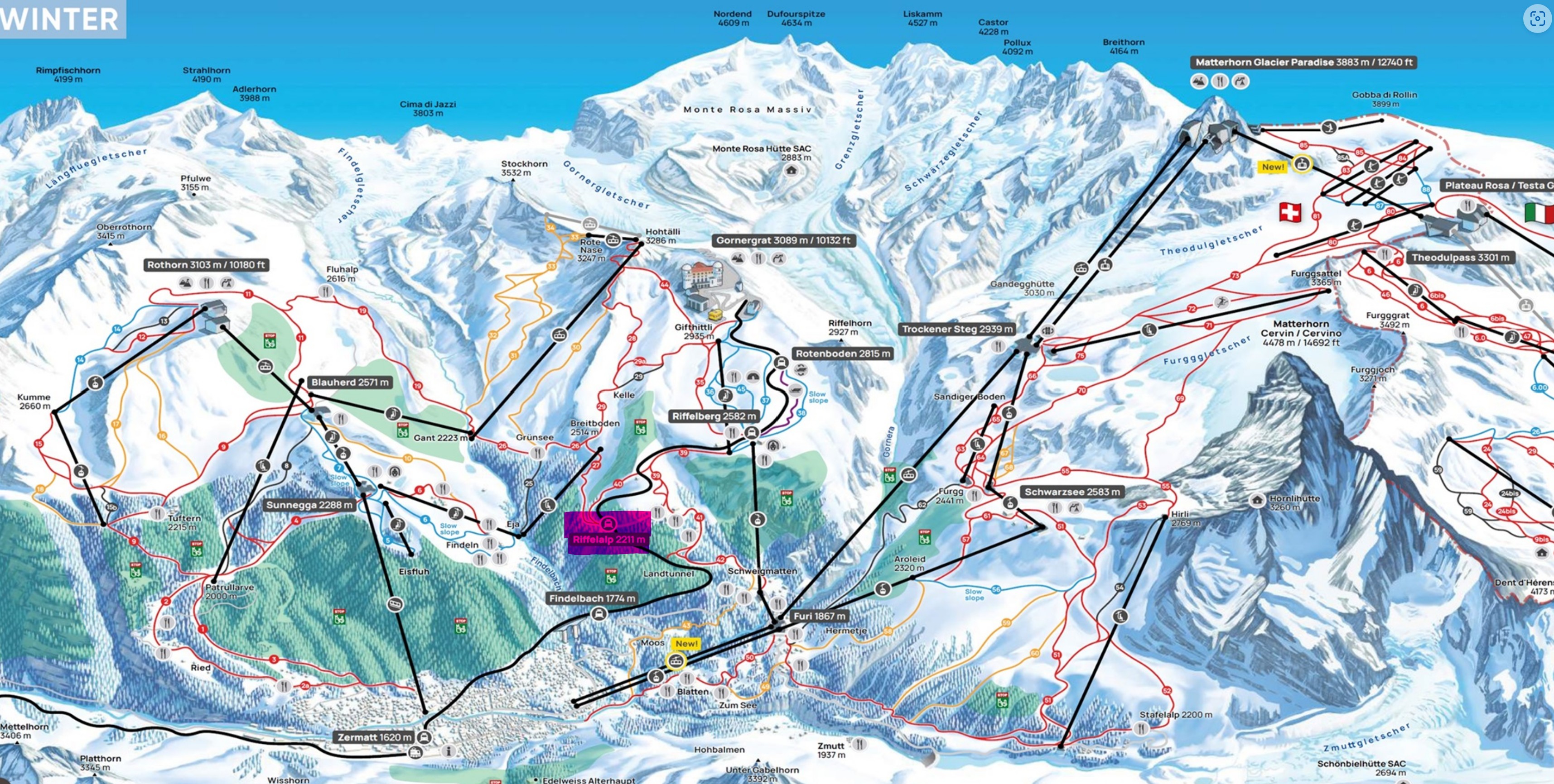 Piste Map