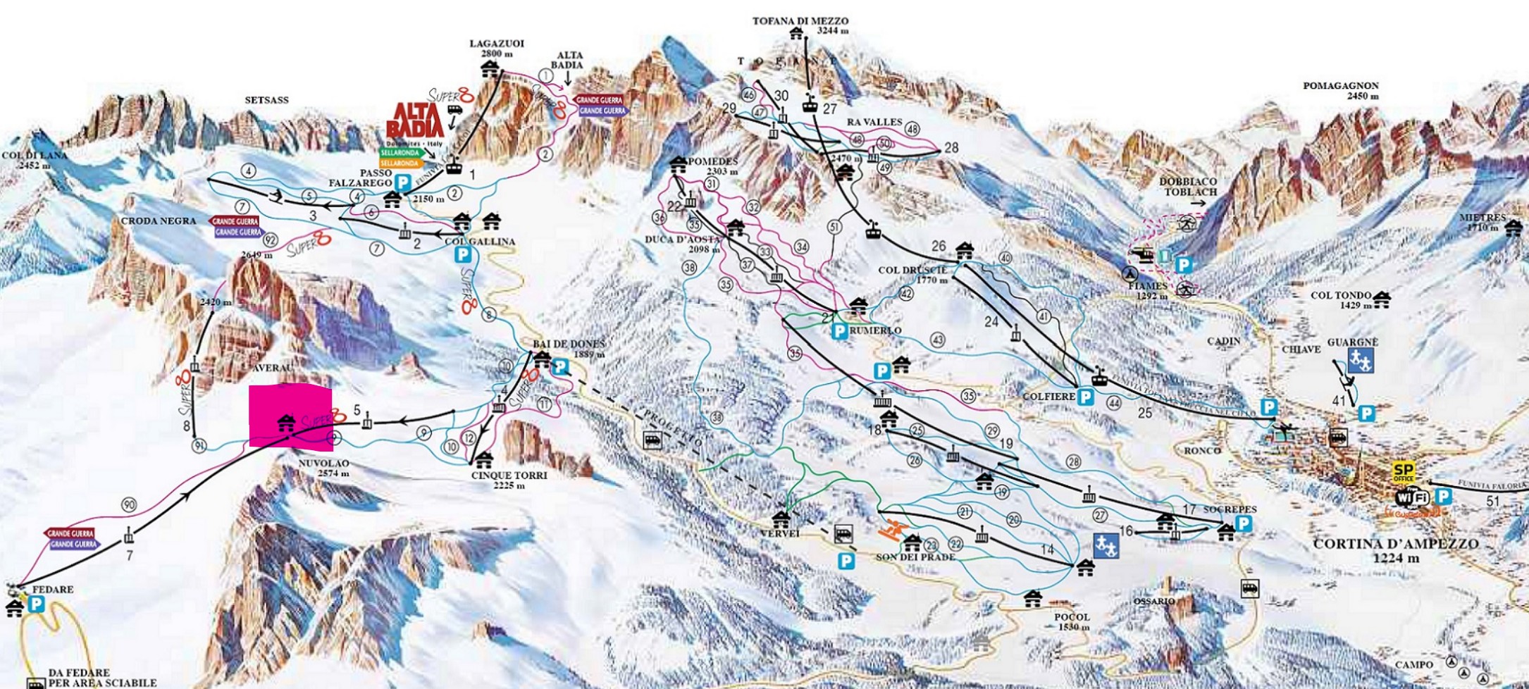 Piste Map