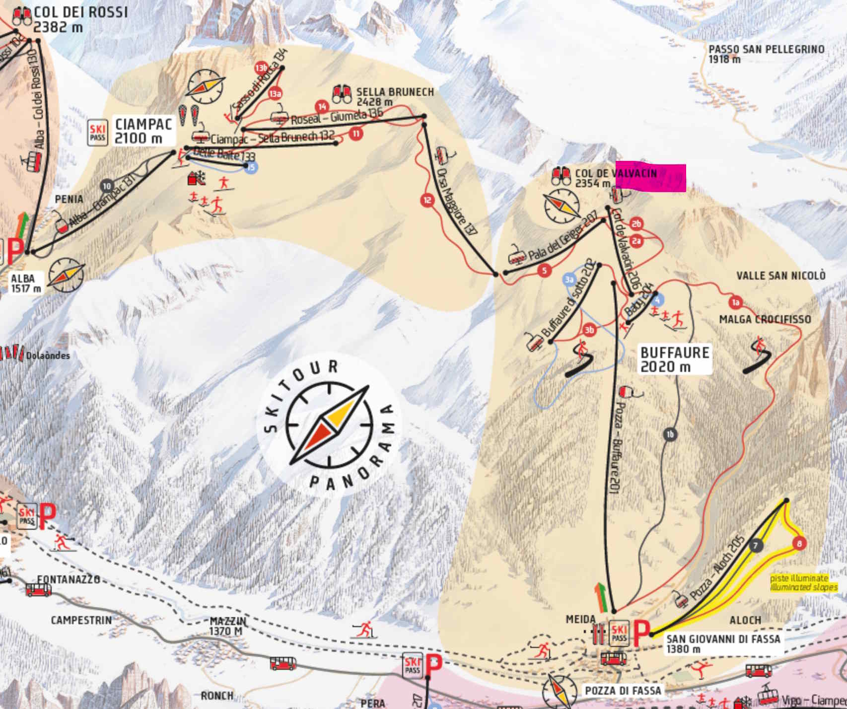 Piste Map