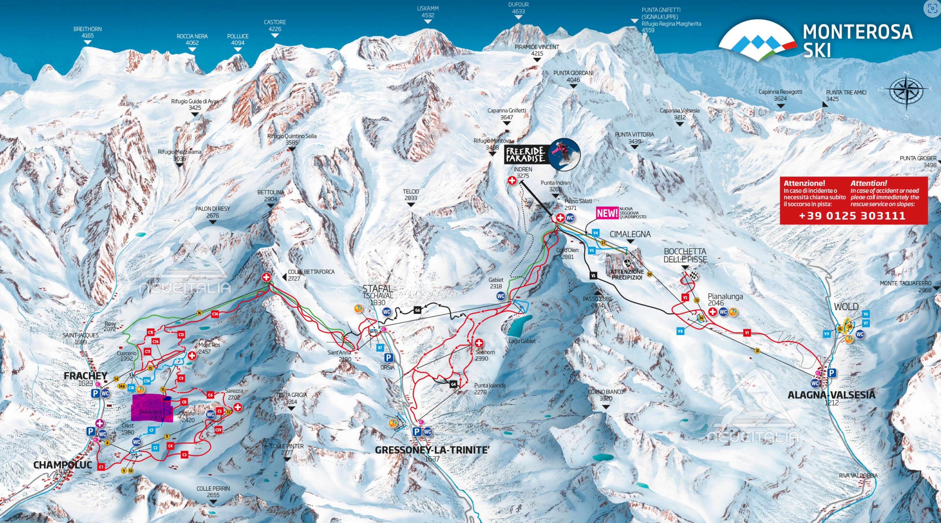 Piste Map