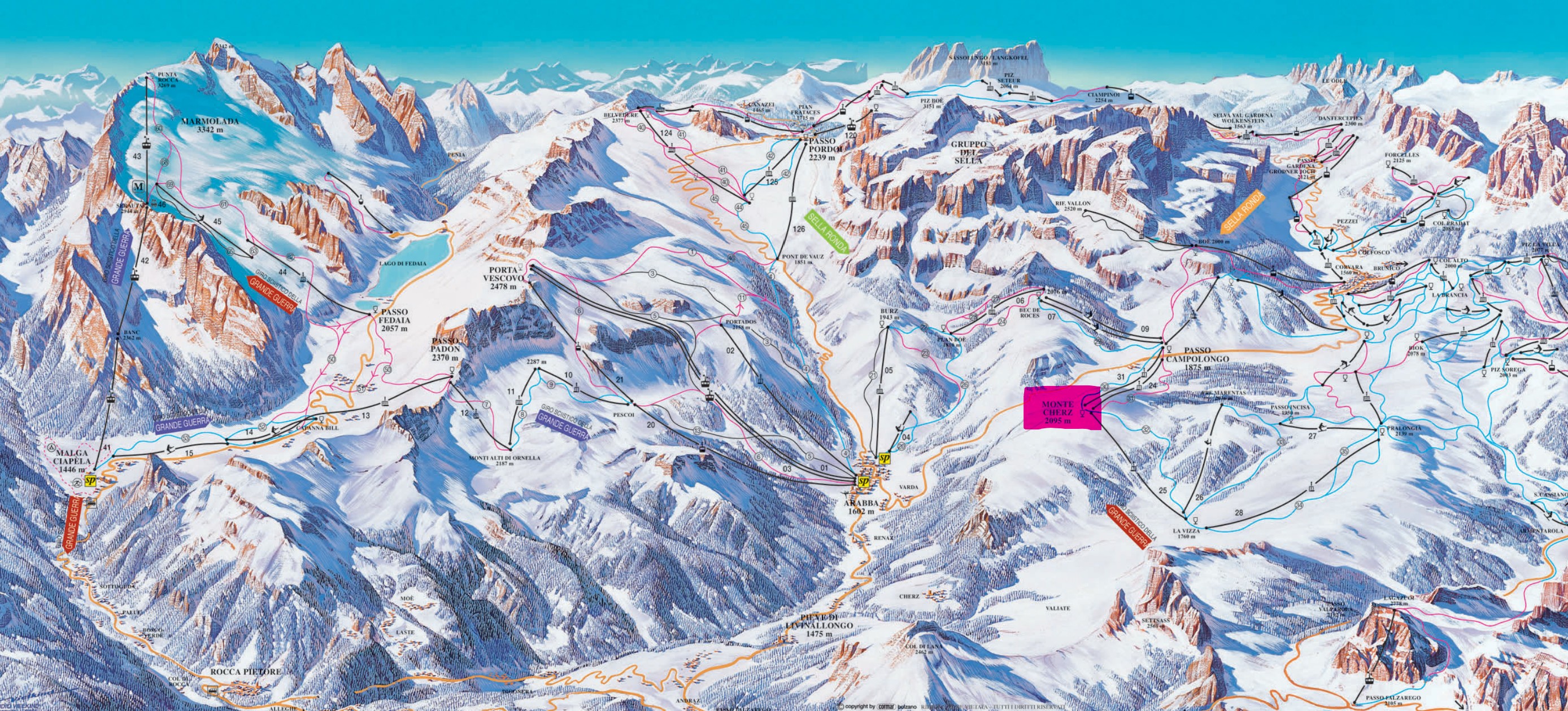 Piste Map