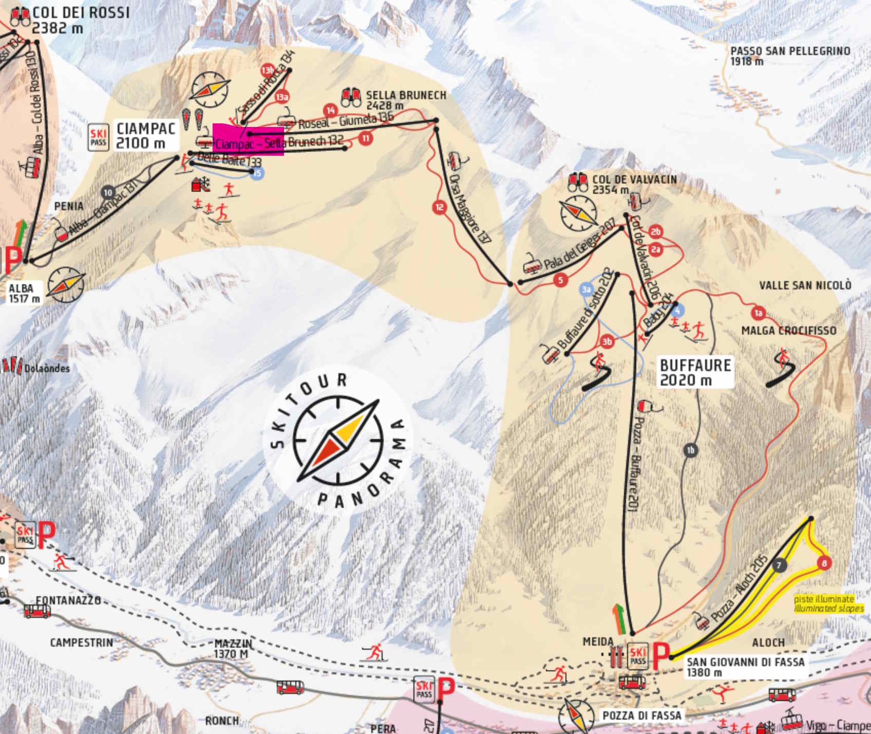 Piste Map