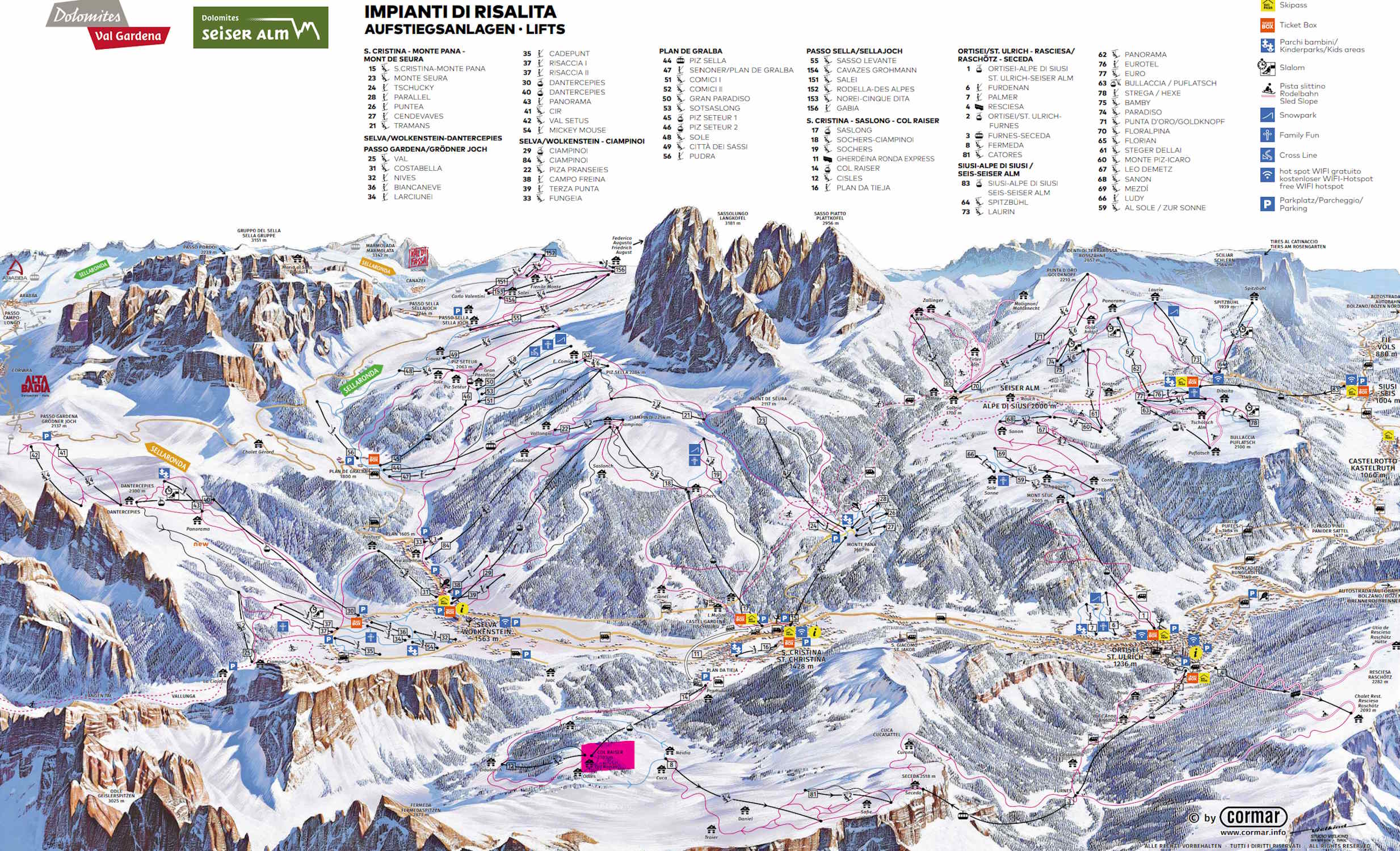 Piste Map