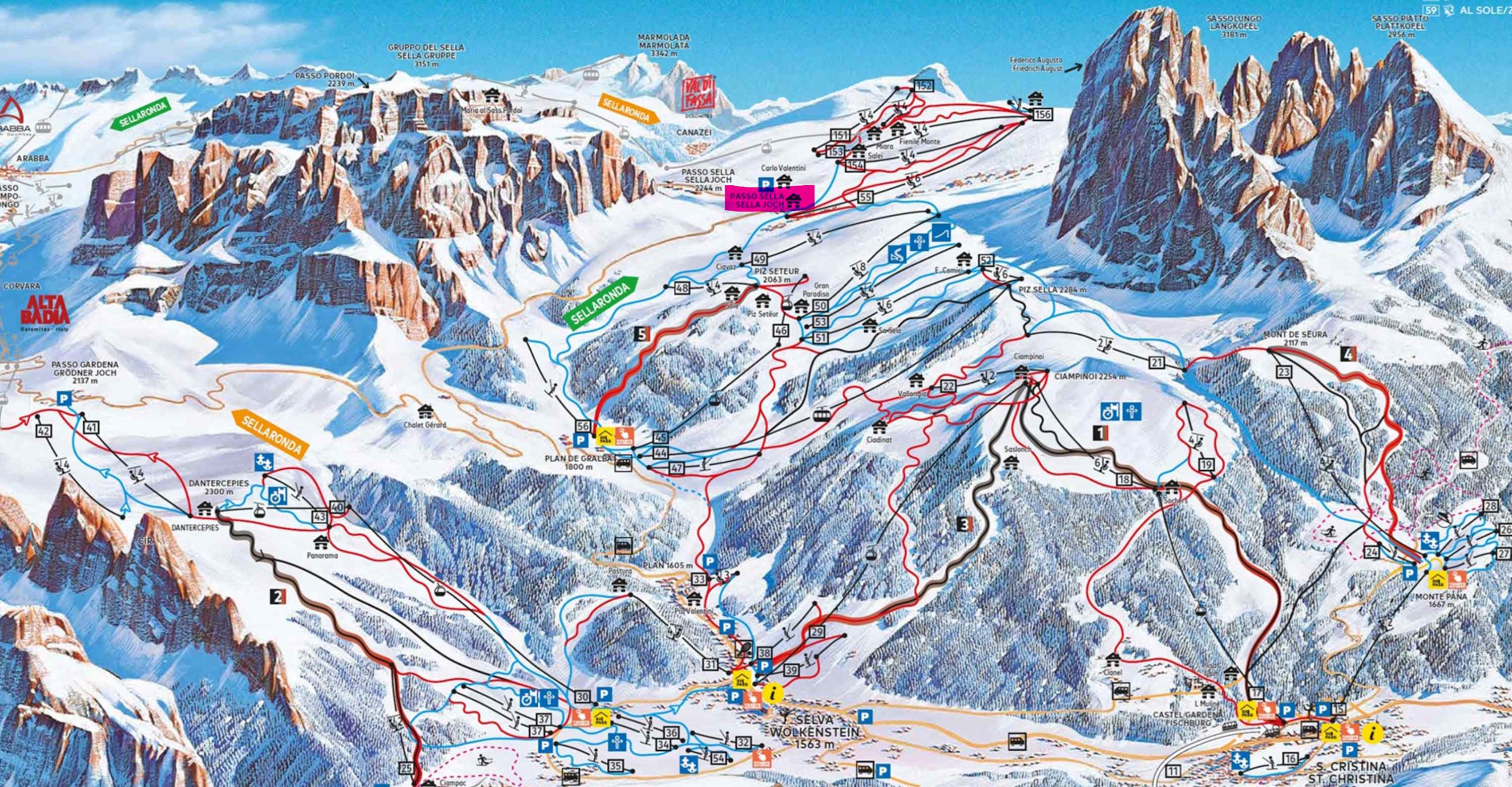 Piste Map