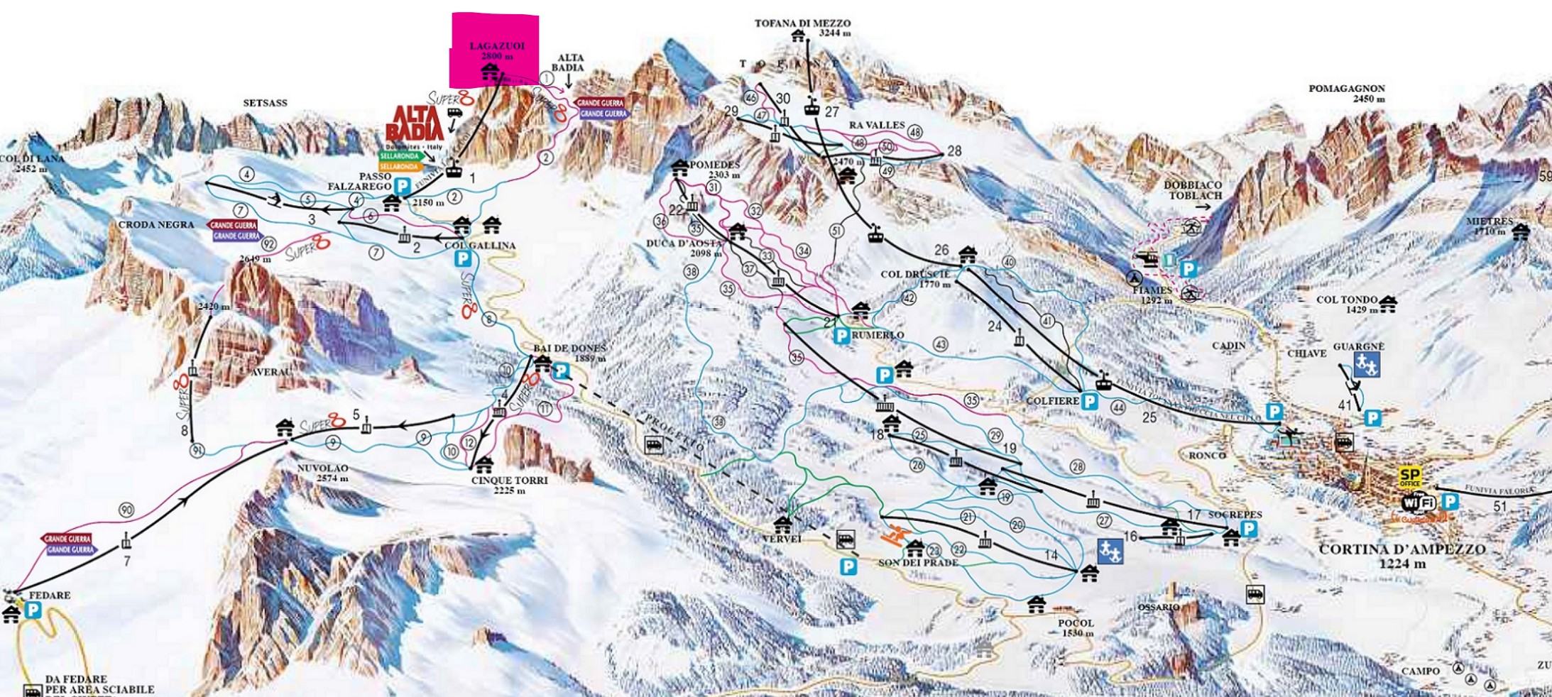 Piste Map