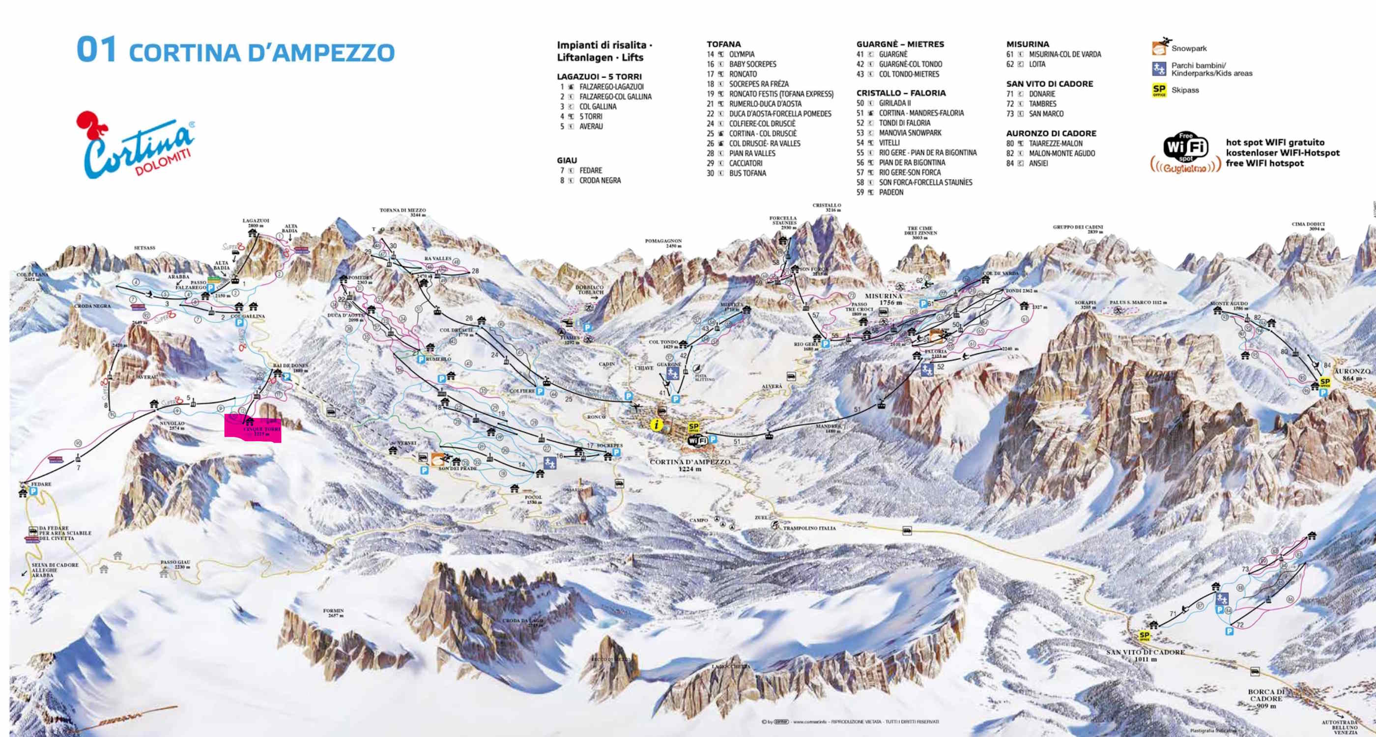 Piste Map