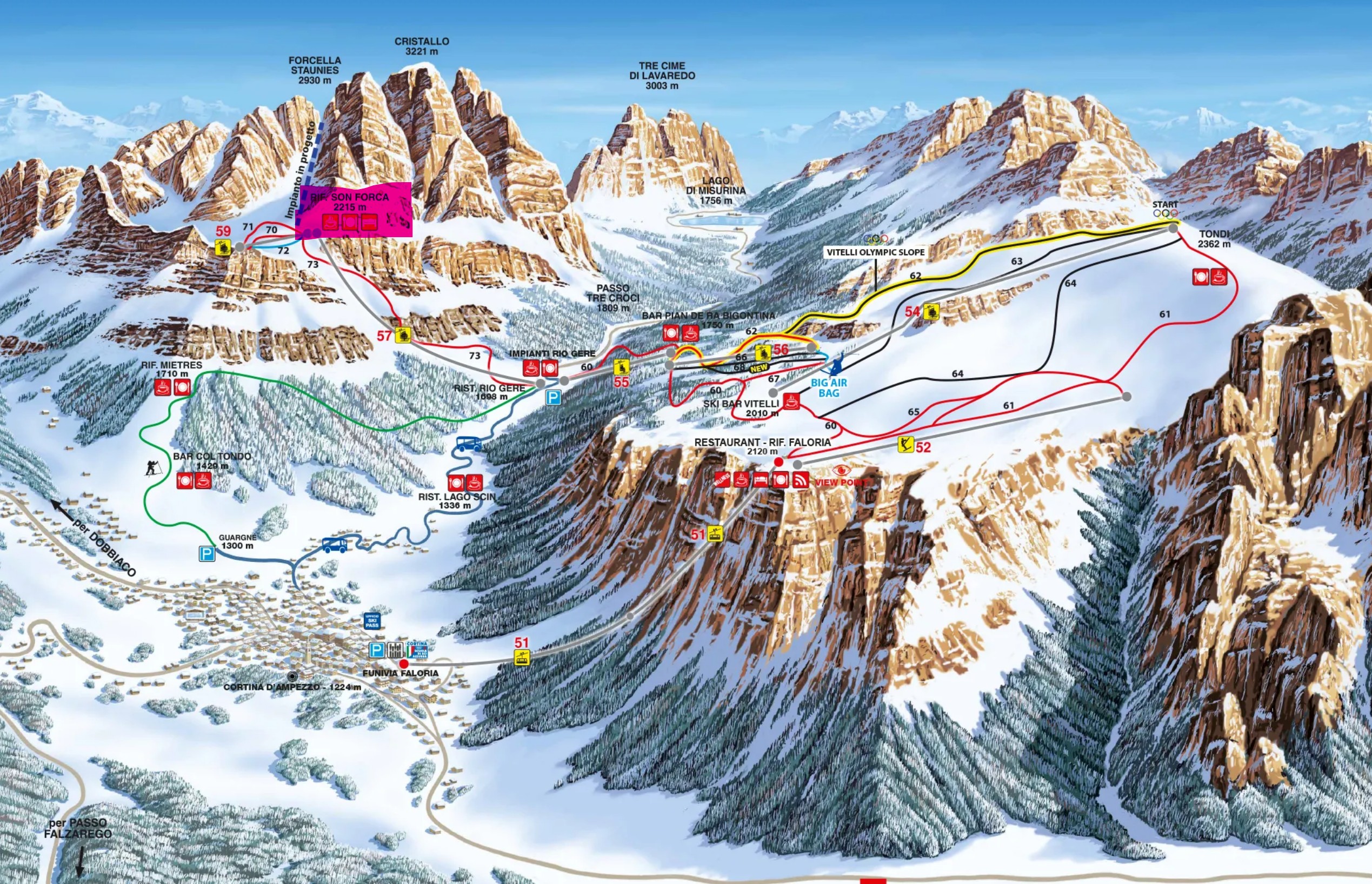 Piste Map