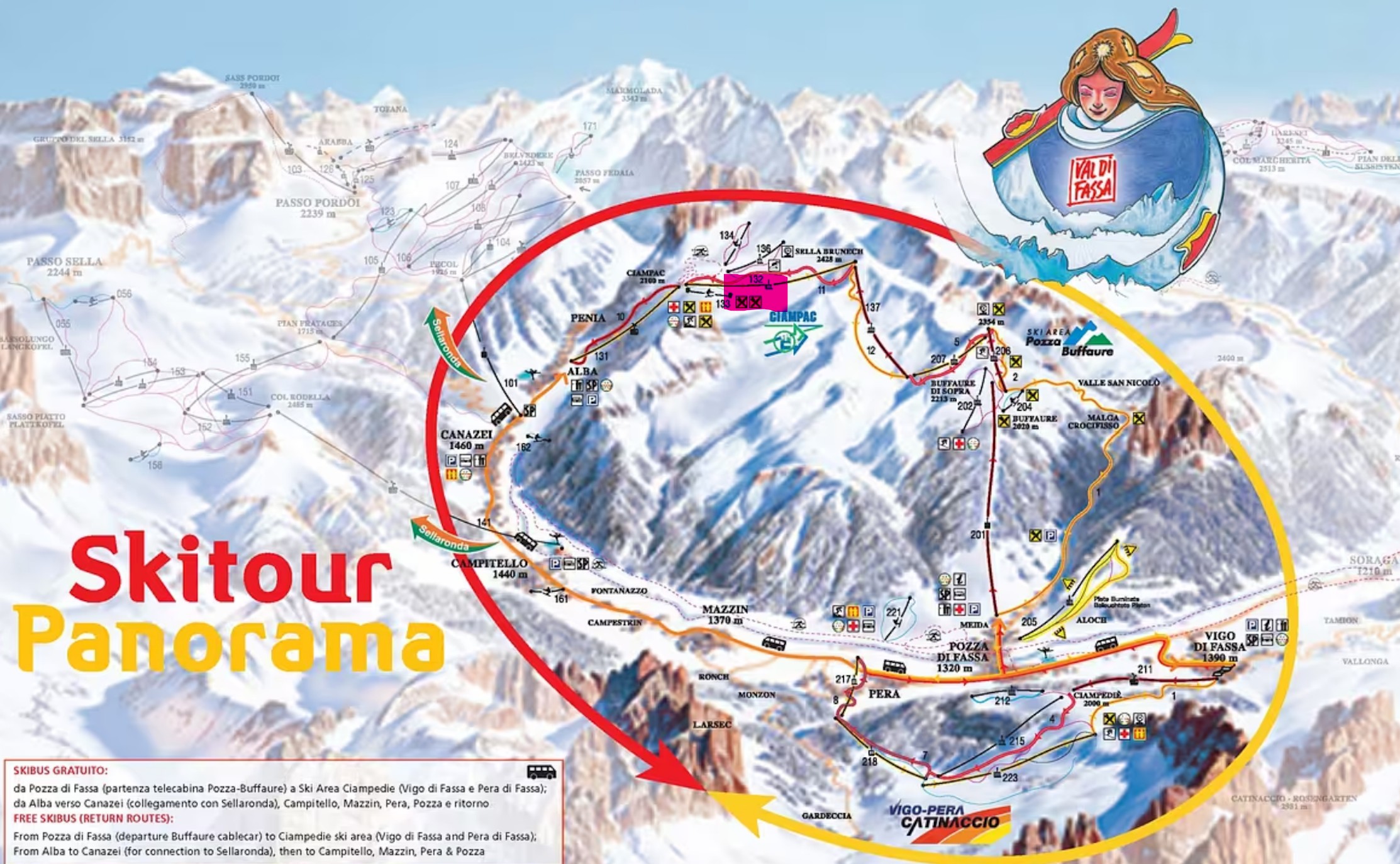 Piste Map