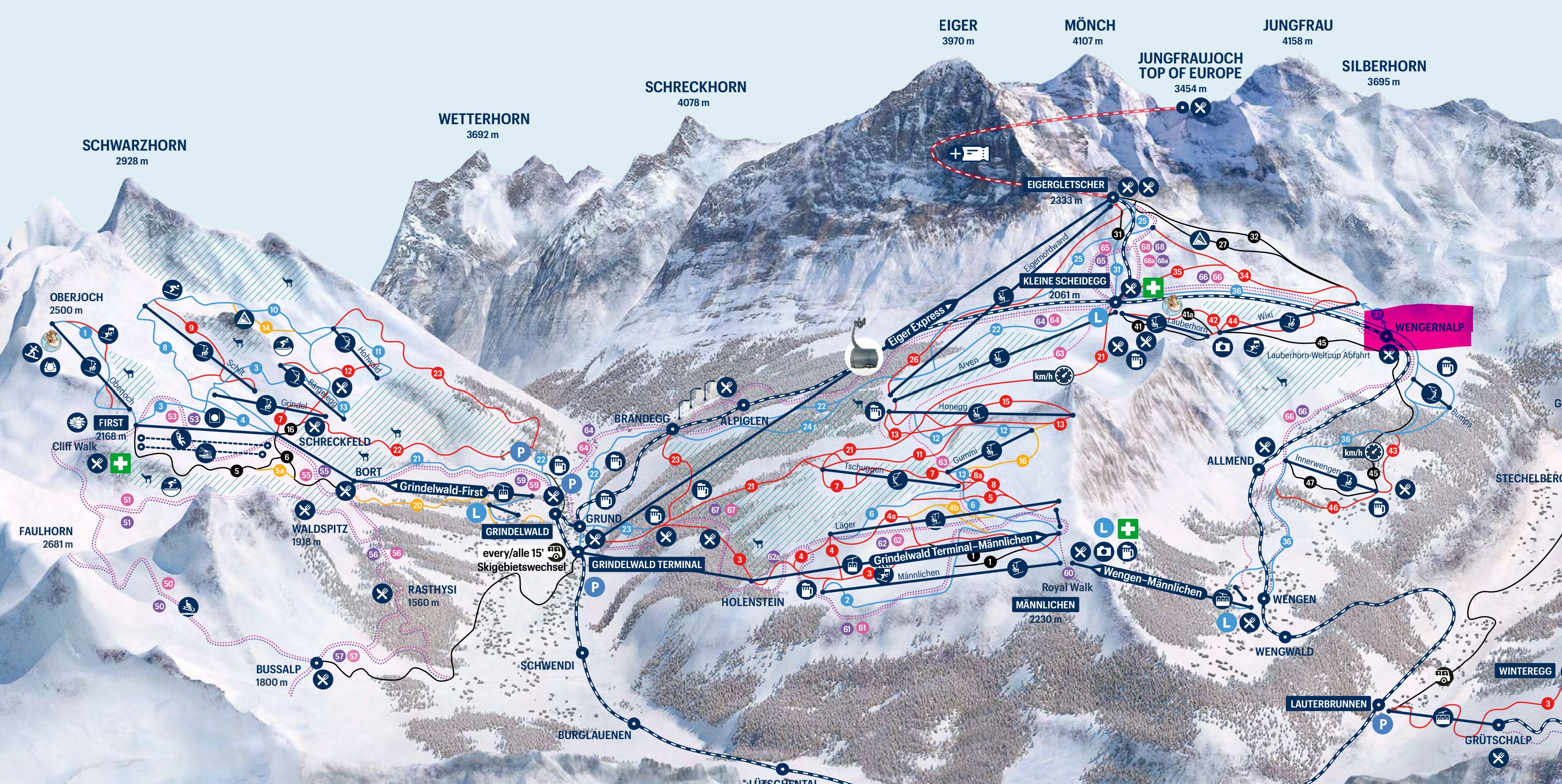 Piste Map
